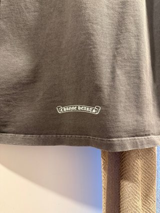 Chrome Hearts Camiseta Gris Talla XL