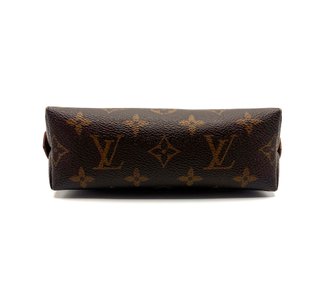 Neceser Louis Vuitton Monogram Marrón Dorado