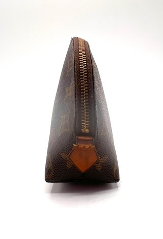 Neceser Louis Vuitton Monogram Marrón Dorado
