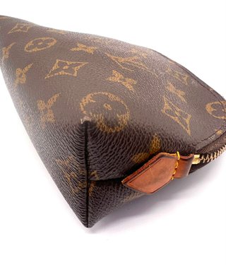 Neceser Louis Vuitton Monogram Marrón Dorado