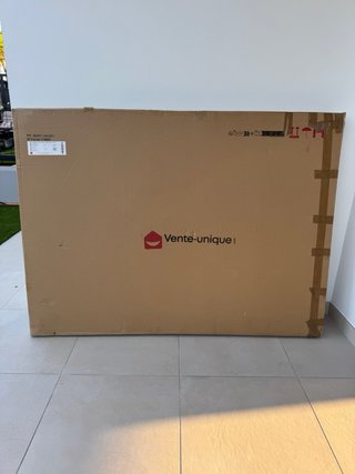 Cabecero de madera maciza 170 cm como nuevo