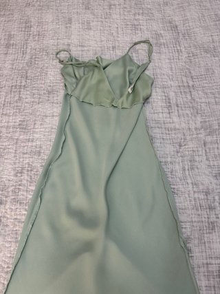 Vestido largo seda auténtica