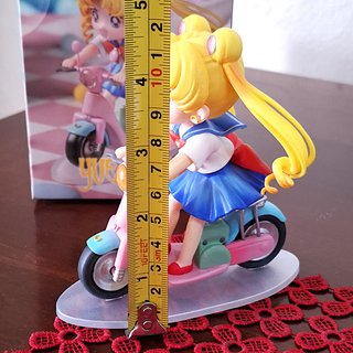 Sailor Moon action figure moto vespa 12 cm