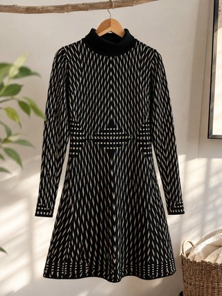 Vestido Desigual talla M, de punto , elastico.