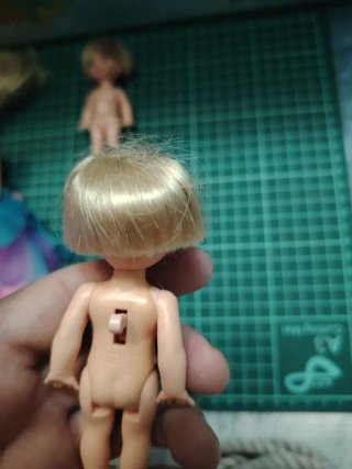 Lote de 2 Barbies y Bebés