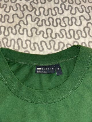 Camiseta verde Make Love Not War