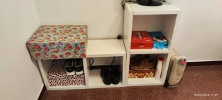 Conjunto de muebles salon y habitaciones.