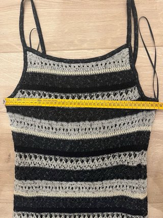 Vestido largo Zara Rayas Talla M