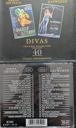 CD Divas del Cine: Colección Oro