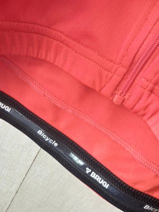 Maillot Ciclismo Brugi Talla S Naranja