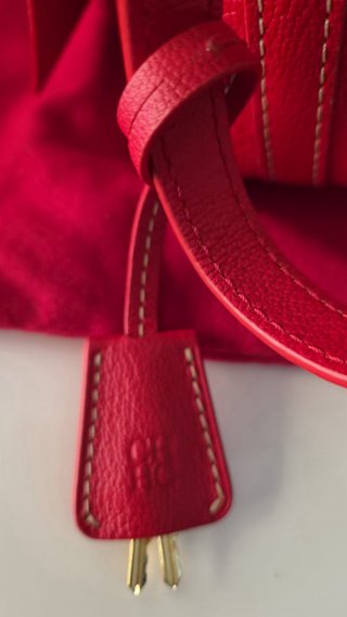 Bolso Carolina Herrera Rojo
