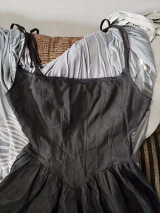 Vestido largo negro