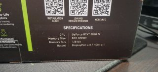 MSI RTX 5060 Ti Ventus 2X OC 8GB