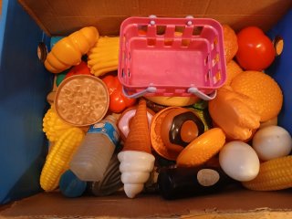 Cocina infantil de juguete