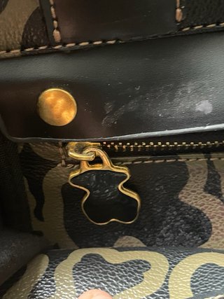 Bolso Tous Negro y Verde Oliva
