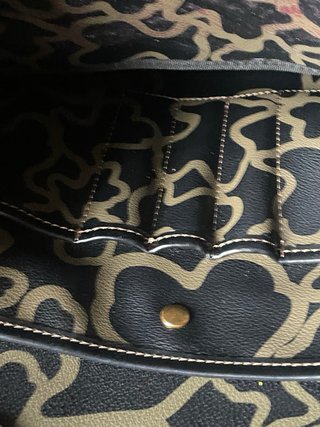 Bolso Tous Negro y Verde Oliva
