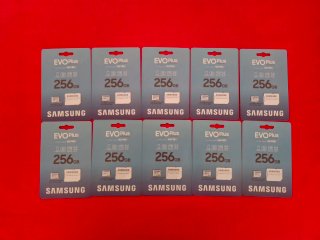 Tarjeta MicroSD Samsung EVO Plus 256GB + Adaptador
