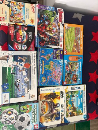 Lote de Puzzles Variados