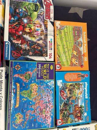 Lote de Puzzles Variados
