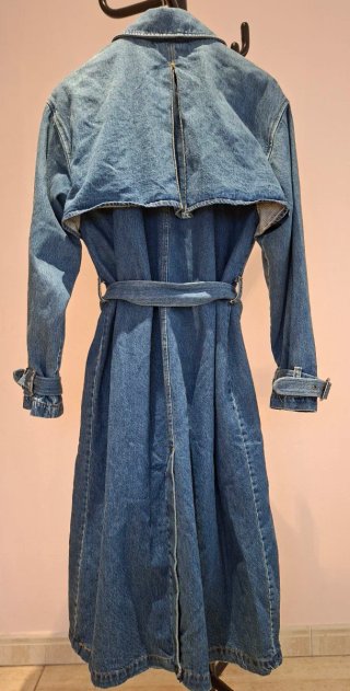 Gabardina Levi's Spade Trench Denim - Talla L
