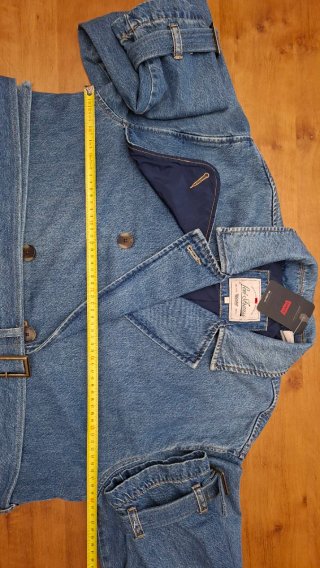 Gabardina Levi's Spade Trench Denim - Talla L