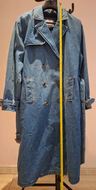 Gabardina Levi's Spade Trench Denim - Talla L