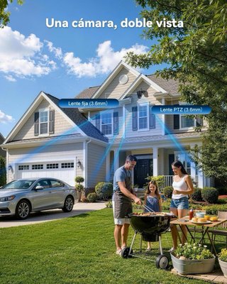 Cámara solar vigilancia exterior 4G LTE Ctronics