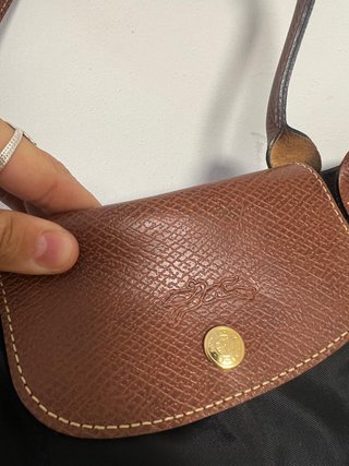 Bolso negro de Longchamp estilo Le Pliage talla L