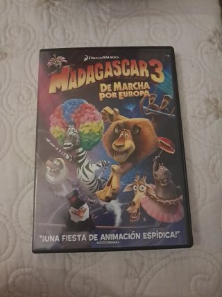 Madagascar 3 DVD (Español)