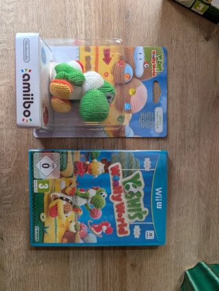 Yoshi's Woolly World Wii U + Amiibo Verde