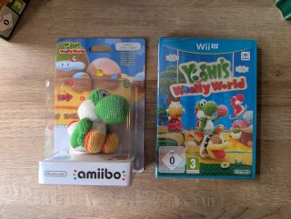 Yoshi's Woolly World Wii U + Amiibo Verde