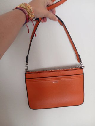 Bolso bandolera naranja PARFOIS