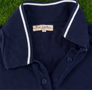 Polo sin mangas Pierre Cardin azul marino