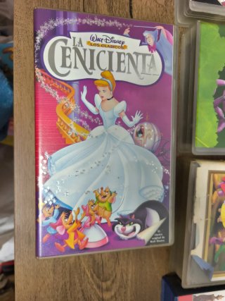 Lote 9 VHS Disney Clásicos Variados