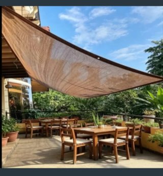 Toldo Vela Malla Sombra Rectangular 5X6 Metros
