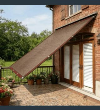 Toldo Vela Malla Sombra Rectangular 5X6 Metros