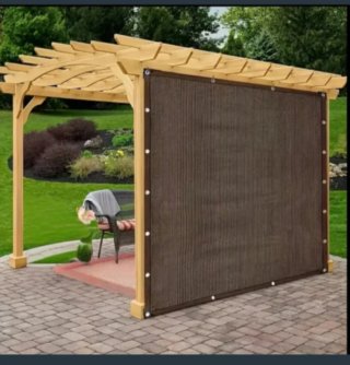 Toldo Vela Malla Sombra Rectangular 5X6 Metros