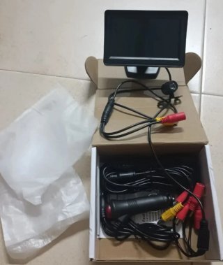 Monitor Coche 4.3 + Cámara Visión Trasera