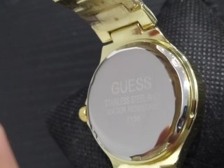Reloj Guess Dorado Multicolor
