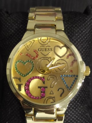 Reloj Guess Dorado Multicolor
