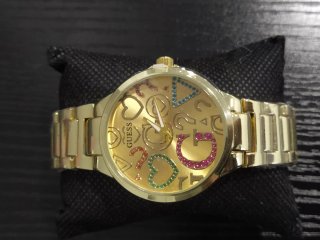 Reloj Guess Dorado Multicolor