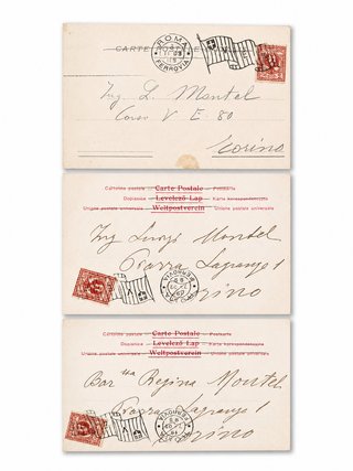 Set 21 Cartoline Roma Bianco Nero 1901