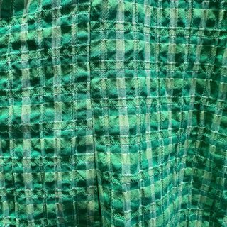 Vestido mini verde Zara