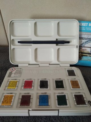 Caja acuarelas Van Gogh Pocket Box A ESTRENAR