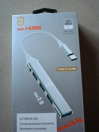Hub USB 4 Puertos Extensor