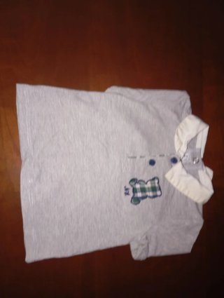 Polo manga larga bebé 4-6 meses