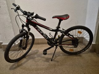 Bicicleta Ghost Negra y Roja