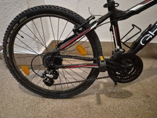 Bicicleta Ghost Negra y Roja