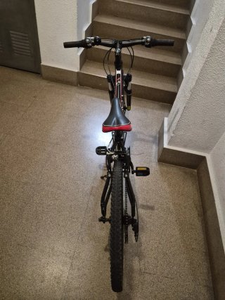Bicicleta Ghost Negra y Roja