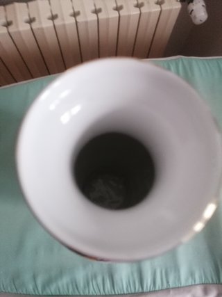 Vaso Cinese Porcellana Decorato 36cm